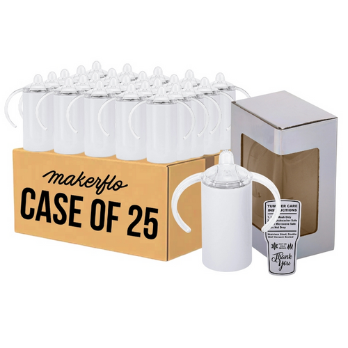 12oz Straight Sub Sippy Cup Duo