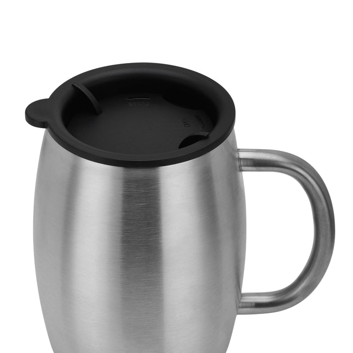 14oz Round Mug (Stainless Steel)