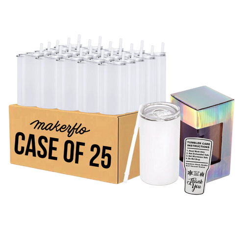 14oz Skinny Tumbler (Polycoated)