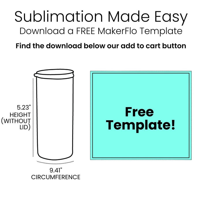 14oz Skinny Tumbler (Polycoated)