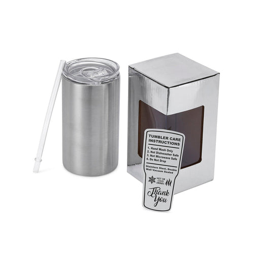 14oz Skinny Tumbler (Stainless Steel)