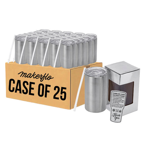 14oz Skinny Tumbler (Stainless Steel)