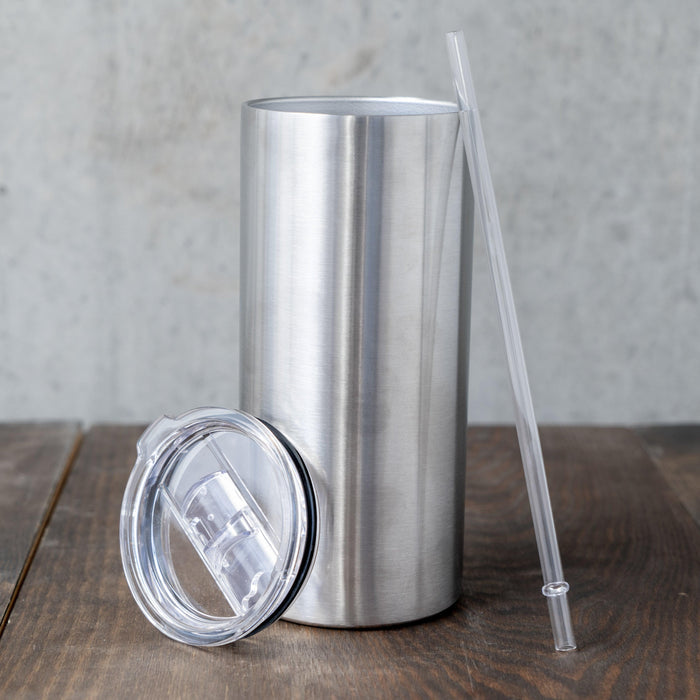 14oz Skinny Tumbler (Stainless Steel)