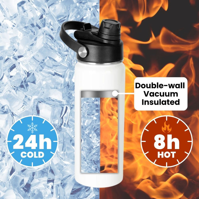 18oz Sublimation Hydro Water Bottle