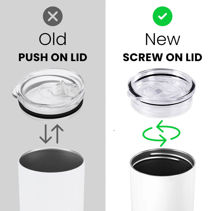 20oz Skinny Tumbler (Polycoated)