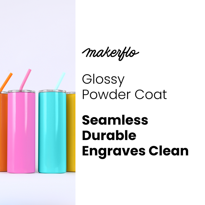 20oz Skinny Tumbler (Powder Coated)