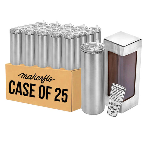 20oz Skinny Tumbler (Stainless Steel)