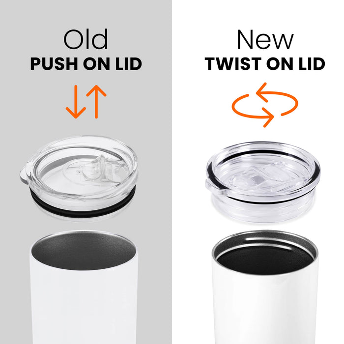 20oz Skinny Tumbler (Stainless Steel)