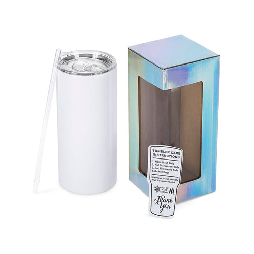 20oz Thick Tumbler (Polycoated)