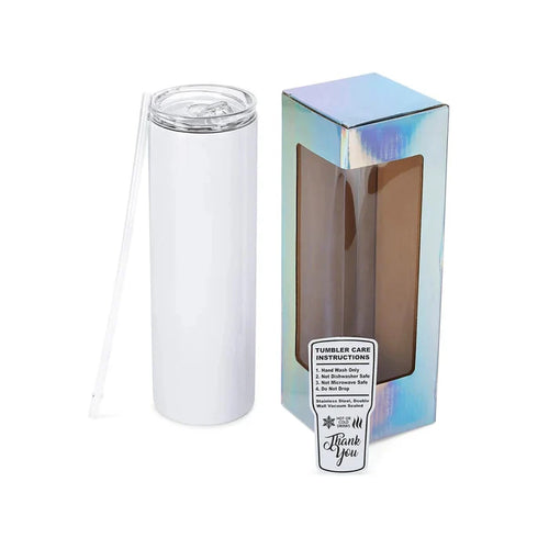 30oz Skinny Tumbler (Polycoated) - Ninja Transfers