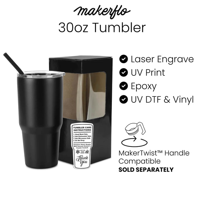 30oz Tumbler (Powder Coated)