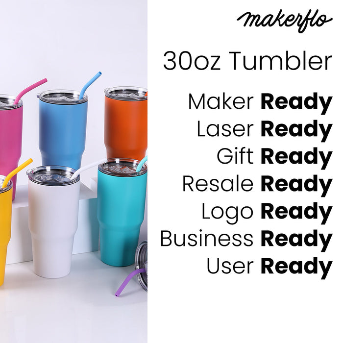 30oz Tumbler (Powder Coated)