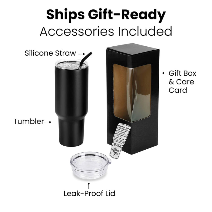 40oz Tumbler (Powder Coated)