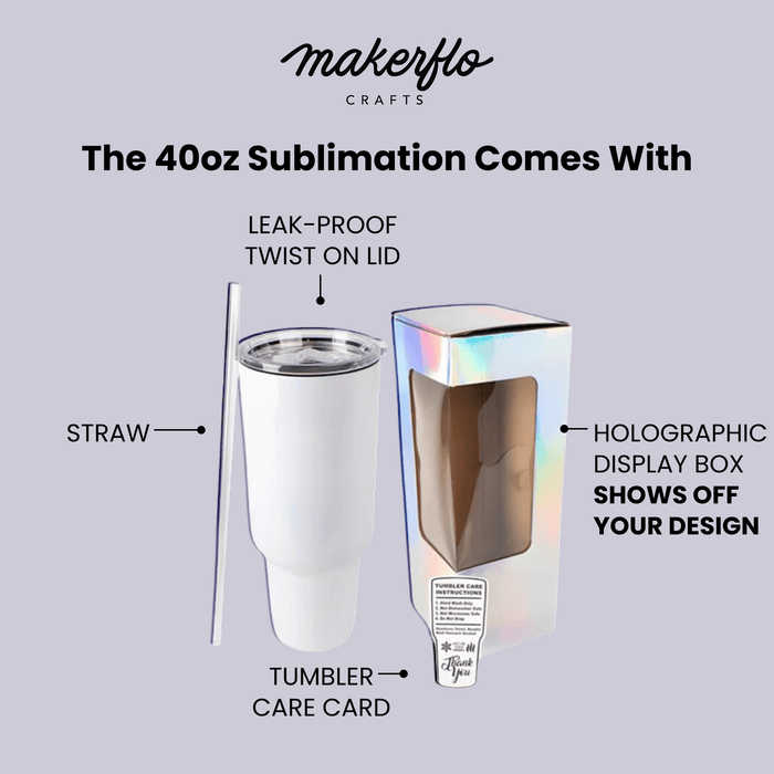 40oz Tumbler Sublimation - Ninja Transfers