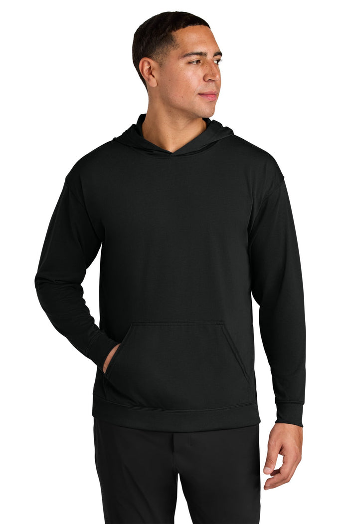 A4 A4N3528 Softek Long Sleeve Hooded Tee N3528