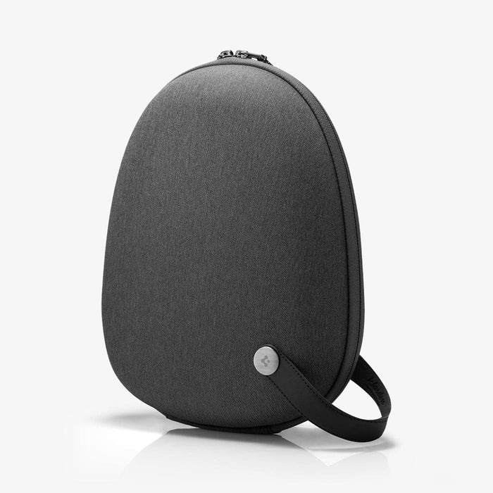 AFA02996 - Airpods Max Klasden Pouch in charcoal gray showing the front and partial side