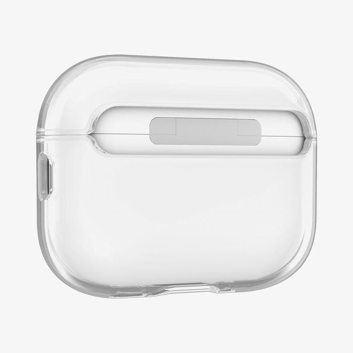 ACS10019 - AirPods Pro 3 Liquid Crystal in Crystal Clear showing the back and side