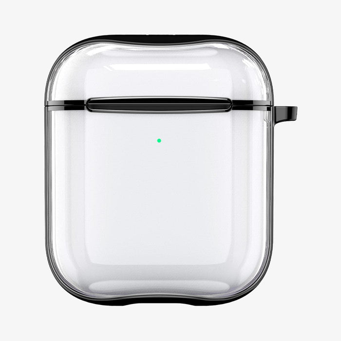 ASD01300 - Apple AirPods 1 / 2 Case Ultra Hybrid in black showing the front
