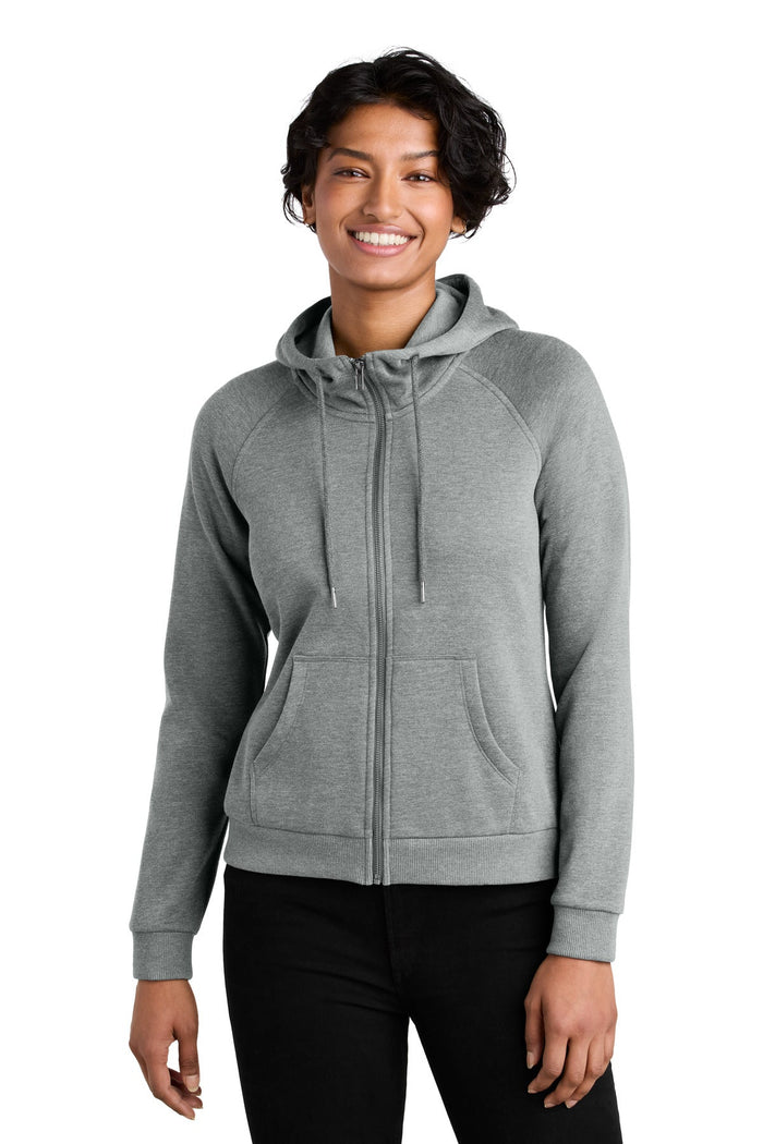 AllMade AL5003 Allmade Women's Organic CVC Fleece Full-Zip Hoodie