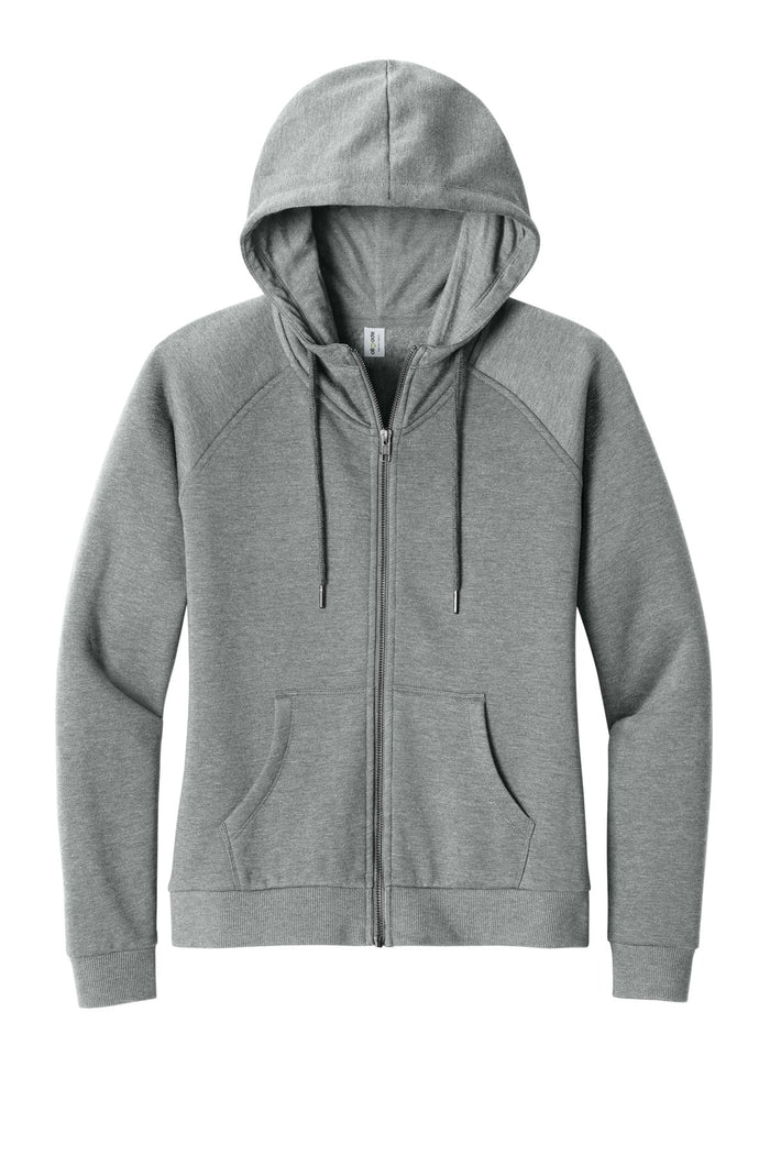 AllMade AL5003 Allmade Women's Organic CVC Fleece Full-Zip Hoodie