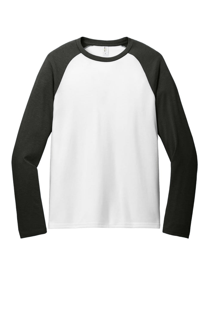 AllMade AL6009 Allmade Unisex Tri-Blend Long Sleeve Colorblock Raglan
