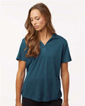 AllPro 41800L Pro - Lock Women's Performance Polo - Ninja Transfers