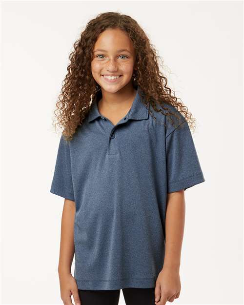 AllPro 41800Y Pro - Lock Youth Performance Polo - Ninja Transfers