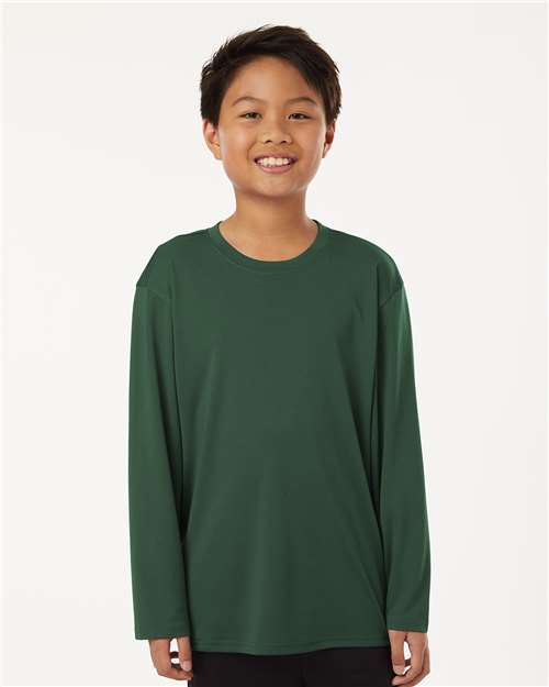 AllPro 48400Y Pro - Lock Youth Performance Long Sleeve T-Shirt - Ninja Transfers