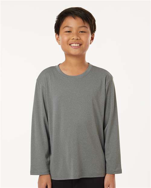 AllPro 48400Y Pro - Lock Youth Performance Long Sleeve T-Shirt - Ninja Transfers