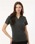AllPro 4HM00L Women's Performance Mélange Polo - Ninja Transfers