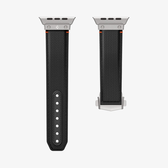 AMP09304 - Apple Watch Ultra (49mm) Classic Fit in Black showing the straps laid out