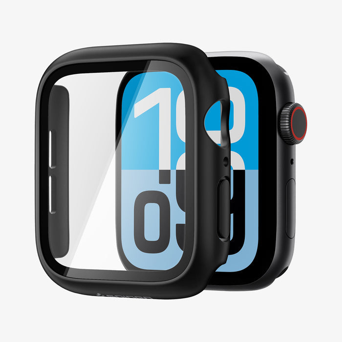 ACS11593 - Apple Watch Series Thin Fit 360 Apple Watch (40mm) in Black showing side