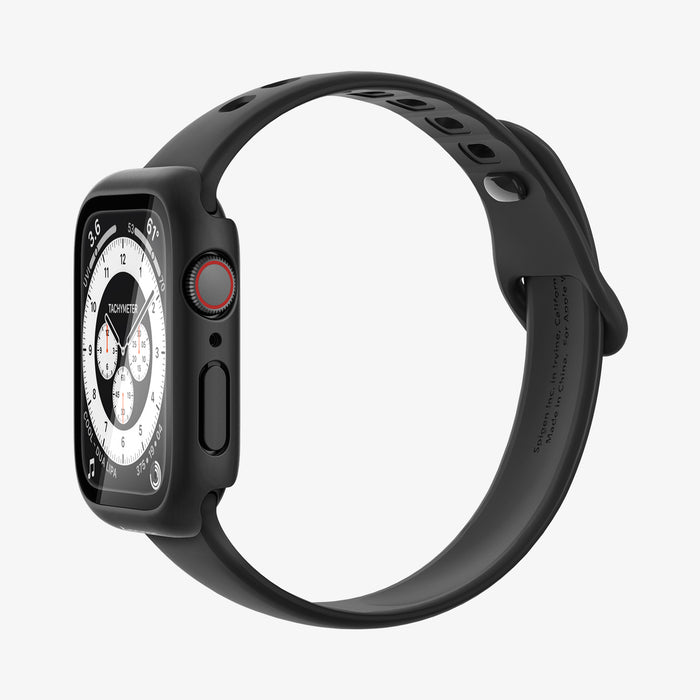 ACS11593 - Apple Watch Series Thin Fit 360 Apple Watch (40mm) in Black showing side