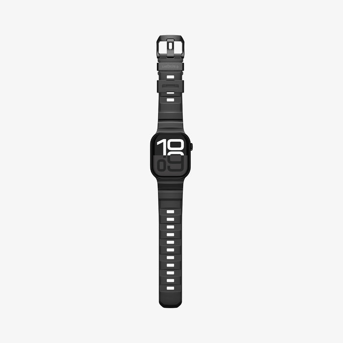 AMP10508 - Apple Watch 10/11 (46mm) WBS2 in black showing the front band laid flat