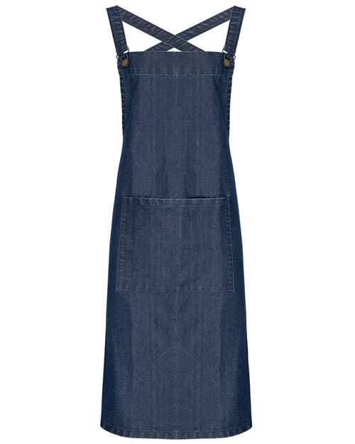 Artisan Collection by Reprime RP129 Cross Back Barista Bib Apron