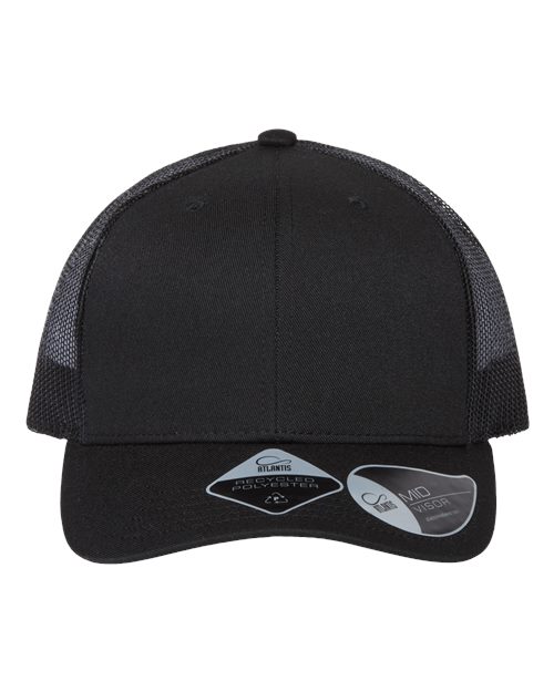 Atlantis Headwear BRYCE Sustainable Trucker Cap - Ninja Transfers