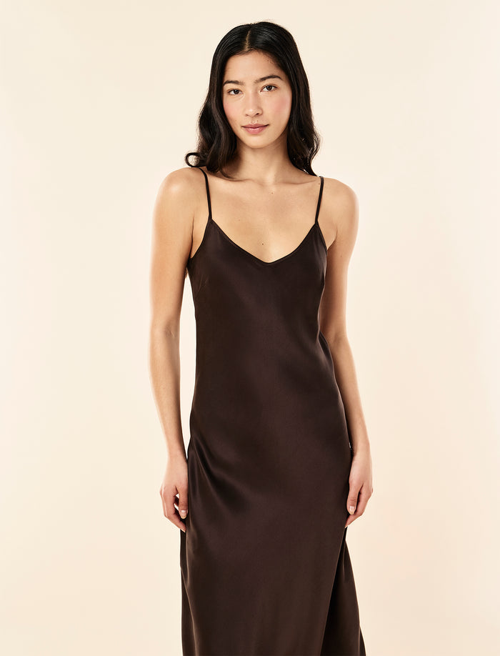 Audrey Washable Silk Bias Slip