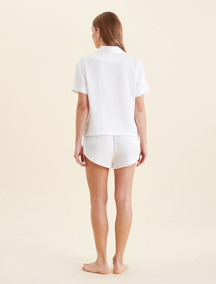 Audrey Washable Silk Boxer PJ Set