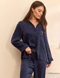 Audrey Washable Silk Full Length PJ Set