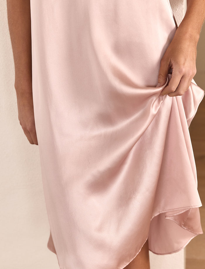 Audrey Washable Silk Slip Nightgown