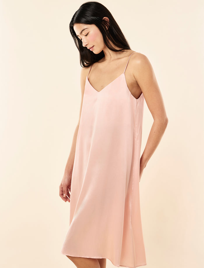 Audrey Washable Silk Slip Nightgown