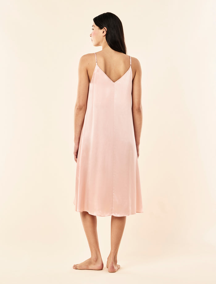 Audrey Washable Silk Slip Nightgown