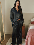 Audrey Washable Silk Wide Leg Pant