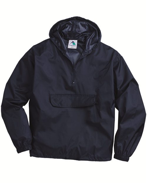 Augusta Sportswear 3130 Unisex Packable Half-Zip Hooded Pullover Jacket