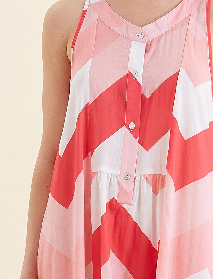 Ava Maxi Panel Front Nightgown