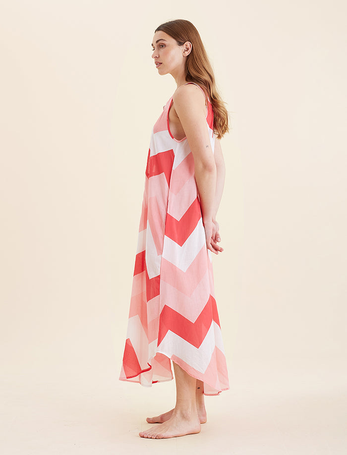 Ava Maxi Panel Front Nightgown