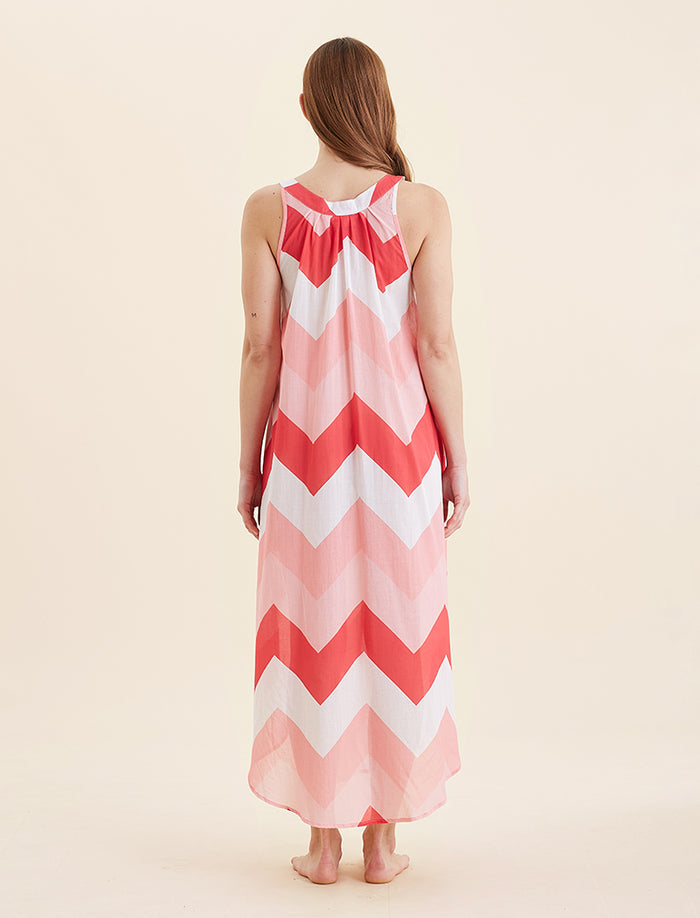 Ava Maxi Panel Front Nightgown