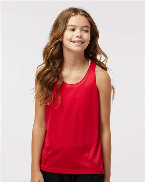 Badger 2166 Girls’ B - Core Racerback Tank Top - Ninja Transfers