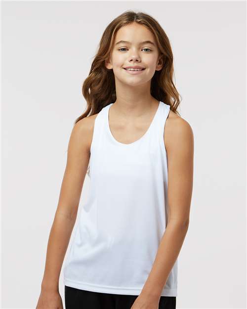 Badger 2166 Girls’ B - Core Racerback Tank Top - Ninja Transfers