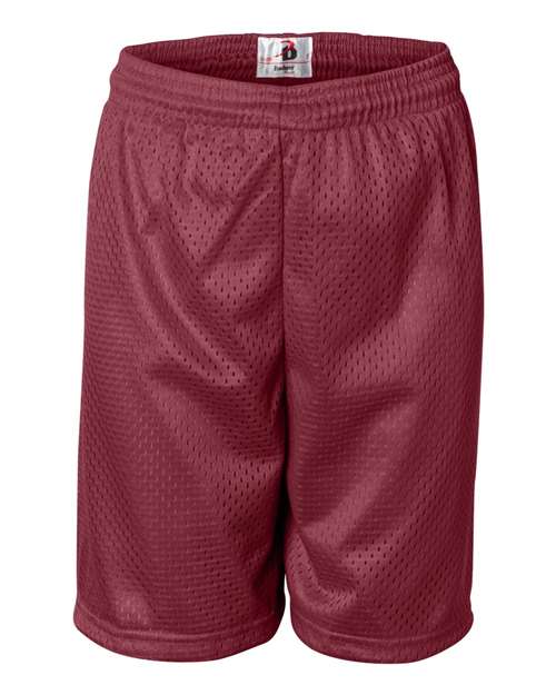 "Badger 2207 Youth Pro Mesh 6" Shorts" - Ninja Transfers